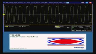 USB20 High Speed Device Testing Part 1 of 5 Signal Quality Testing [upl. by Ody679]