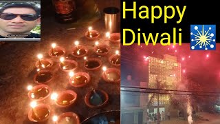 Happy Diwali 🪔  Sarvesh Saxena Vlogs  souravjoshivlogs [upl. by Xymenes]