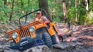 Willys Jeep off roading [upl. by Odnavres]