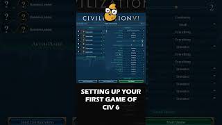 The Best game settings in Civ 6 for learning the game  PotatoMcWhiskey [upl. by Silverts]