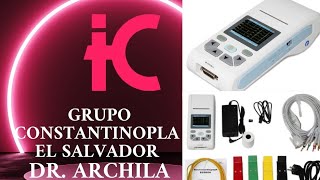 REVIEW DE USO ELECTROCARDIOGRAFO CONTEC ECG90A [upl. by Ssur198]