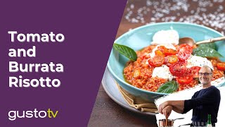 Tomato And Burrata Risotto  Bonacinis Italy [upl. by Clifford]