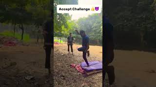 Challenge Accept 👍😈 \\flips challengeaccepted viral shorts views viralshorts short [upl. by Krystin]