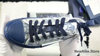 Dior B23 Low Top Blue Oblique Reps [upl. by Nettle]