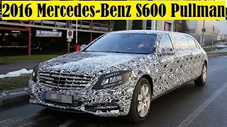 2016 MercedesBenz S600 Pullman interior spyshot maybe debut at the 2015 Frankfurt Auto Show [upl. by Zweig977]