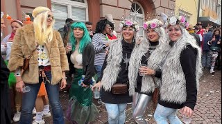 Großer Fastnachtsumzug 2024  Karneval in BadenWürttemberg Deutschland  Fasnet [upl. by Hillman115]