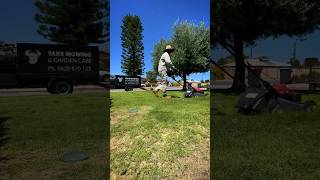 Tackling a Lightly Overgrown front yard lawncare [upl. by Inaliak]