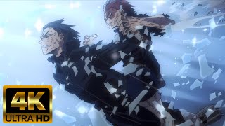 Todoroki vs Dabi 4K Finale  My Hero Academia S7 E19 [upl. by Ralfston]