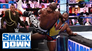 Big E vs Apollo Crews – Money in the Bank Qualifier Match SmackDown June 25 2021 [upl. by Nosreip740]