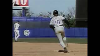 Dante Bichette Hits Rockies First Home Run [upl. by Tirza152]