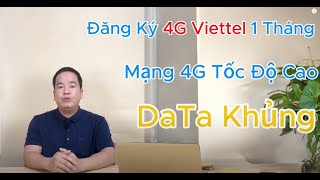 Đăng Ký Gói Cước Viettel 1 Tháng  Trải Nghiệm Mạng 4G Mượt Mà VPN An Toàn Xem Phim HD Thả Ga 2 [upl. by Ledah708]