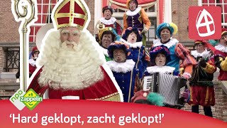 DAAR WORDT AAN DE DEUR GEKLOPT  Sinterklaasliedjes  NPO Zappelin [upl. by Georas694]