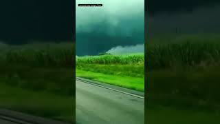 POSSIBLE TORNADO FORMING OVER IN THE SKY OF CLEWISTON FLORIDA milton [upl. by Vittorio57]