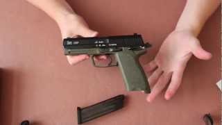 KSCKWA USP 45 Airsoft Pistol Review [upl. by Cary]