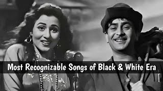 Top 100 Most Recognizable Songs Of Black amp White Era  MUZIX [upl. by Legge]