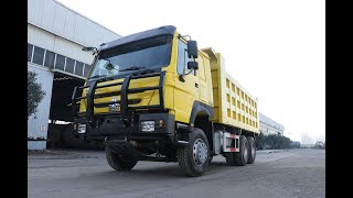 Howo 6x4 Sinotruck 371hp used dump truck with good quality [upl. by Netsyrc]