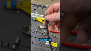 Basic RG6 F Connector How To contractor tools cable [upl. by Arley145]