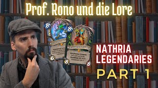 Die GeschichteLore der Hearthstone Nathria Legendaries Part 1 [upl. by Bbor]