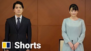 Japan’s Princess Mako speaks about marriage that divided Japan shorts [upl. by Helse]