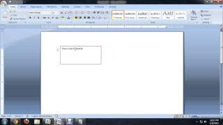 How to Delete a Text Box in Microsoft Word  Tech Niche [upl. by Lerraf]