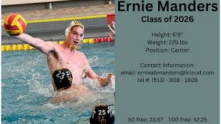 Ernie Manders Class of 26 Recruiting Video [upl. by Hahsia121]