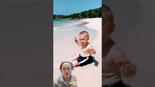 Baby makam pasir shorts reaction ytshorts baby [upl. by Sunderland]