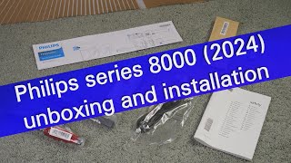 Philips 43PUS8079 4K Ambilight TV unboxing and installation [upl. by Dnilasor]