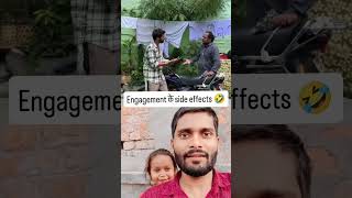 Engagement ke Side Effects 🤣 l PART  2 funny comedy shorts love engagement saadi [upl. by Irem131]