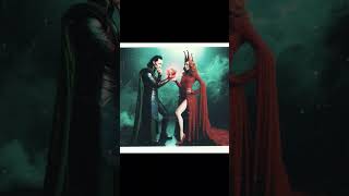 Wanda Maximoff and Loki Laufeyson fanart [upl. by Haerb]