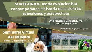 SURXEUNAM teoría evolucionista contemporánea e historia de la ciencia conexiones y perspectivas [upl. by Coheman]