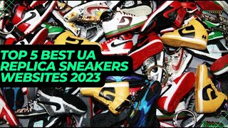 TOP 5 BEST UA REPLICA SNEAKERS WEBSITES 2023 [upl. by Quiteria346]