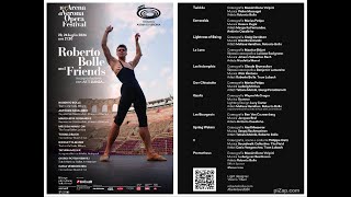 operaclassica video highlights Roberto Bolle amp friends arena di Verona 2024 [upl. by Ariaj]