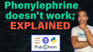 Comparative Analysis Phenylephrines Efficacy Versus Pseudoephedrine  Python for Chemists [upl. by Olwen696]