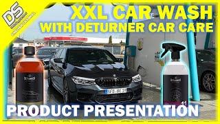 Carwash Video with my BMW M5 and the Deturner Car Care Products [upl. by Lokcin]