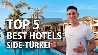 TOP 5  die besten und schönsten Hotels in Side Türkei  Your Next Hotel [upl. by Airel]