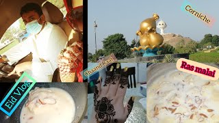 Ras Malai Recipe Channd Raat to Eid Vlog Ras malai with Milk Powder [upl. by Slosberg553]