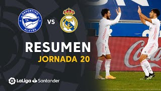 Resumen de Deportivo Alavés vs Real Madrid 14 [upl. by Liss173]