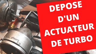 🚚🚗🚘🚙 Comment déposer un actuateur dun turbo  How to remove an actuator from a turbo [upl. by Leifer]