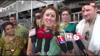 Large Number Of Foreigners Attending For Vemulavada Rajanna Temple  REPORTERBOX [upl. by Shelburne]