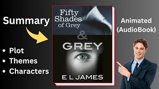 Fifty Shades of Grey by EL James 2011  Summary amp Explanation Animated Audiobook [upl. by Anivad]