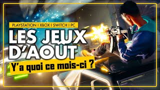 TOP 10 des sorties jeux vidéo en AOÛT 2022  🎮 [upl. by Ydneh]