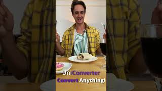 UniConverterConvert Anything shorts [upl. by Ahtiekal]