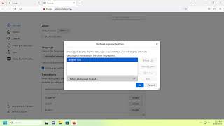 Change Firefox Browser Language Guide [upl. by Lleryt644]