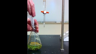 Iodometric Determination of Copper in Brass [upl. by Laven]