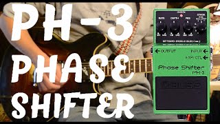 BOSS PH3 Phase Shifter  Pedal Demo [upl. by Medea]