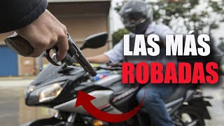 TOP 10 de las motos más robadas en Colombia 😮  Te sorprenderá [upl. by Aggie]