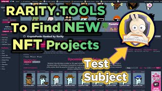 How To Find New Projects With RarityTools  Research New NFT Projects amp Minting Rabbit College Club [upl. by Nealey]