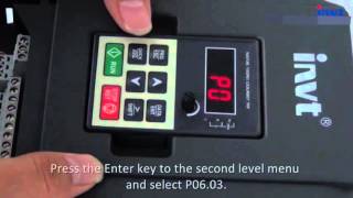 Solar Pump Inverter How to Set Solar Pump Inverter GD100PV Parameters [upl. by Aiuqcaj]