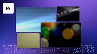 FREE Video Overlays What Are Video Overlays And How To Use Them In Premiere Pro [upl. by Derdlim928]