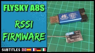 FLYSKY FSA8S  RSSI Firmware Upgrade RSSI MOD [upl. by Bascio329]